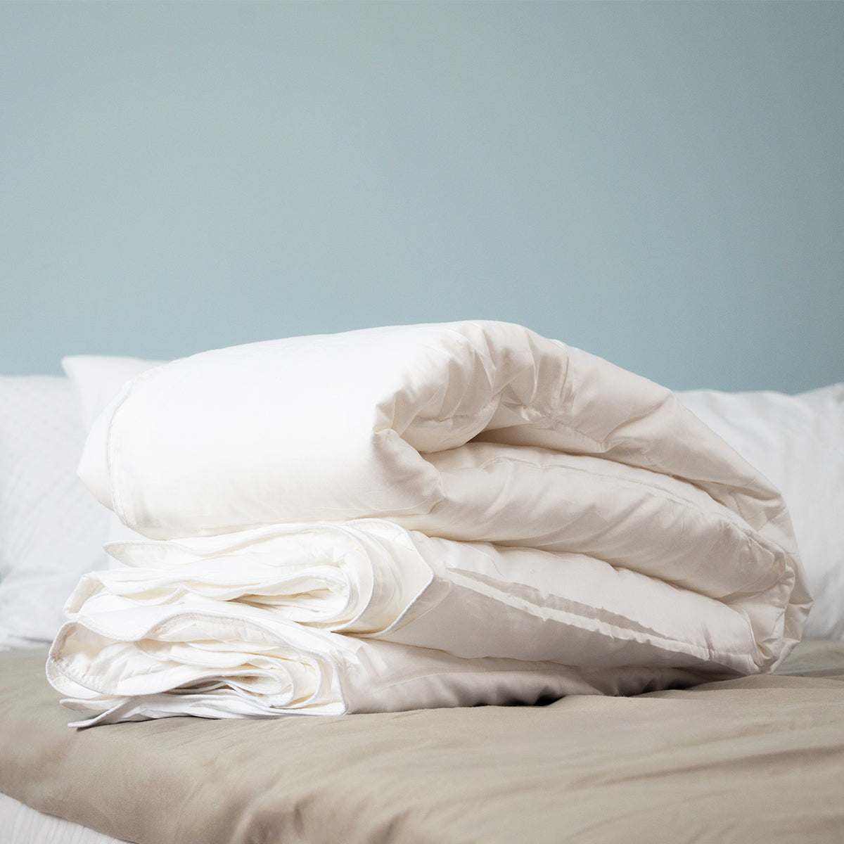Nordic-wellness dobbeltdyne i bomuld