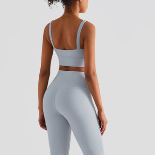 Nordic-wellness Sculpt Rib Sports Bra - Space Grey