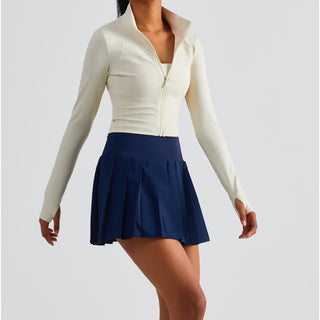 Nordic-wellness Zip Long Sleeve - Vanilla