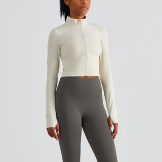 Nordic-wellness Zip Long Sleeve - Vanilla