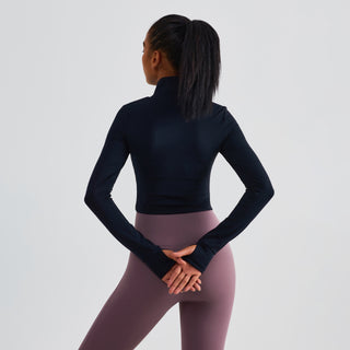 Nordic-wellness Zip Long Sleeve - Black