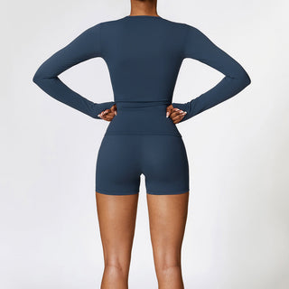 Nordic-wellness Seamless Long Sleeve - Midnight Blue