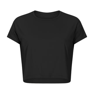 Nordic-wellness Active Crop Tee - Black