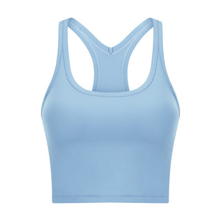 Nordic-wellness Pure Crop Top - Light Blue