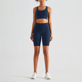 Nordic-wellness Flow Pocket Shorts - Navy