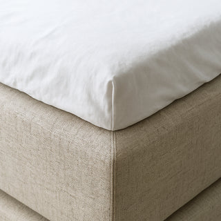 Kuvertlagen i bomuld - Hvid