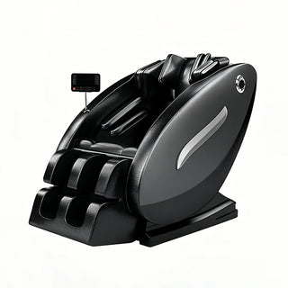 Flowliner 4D Massagestol - Silver Black