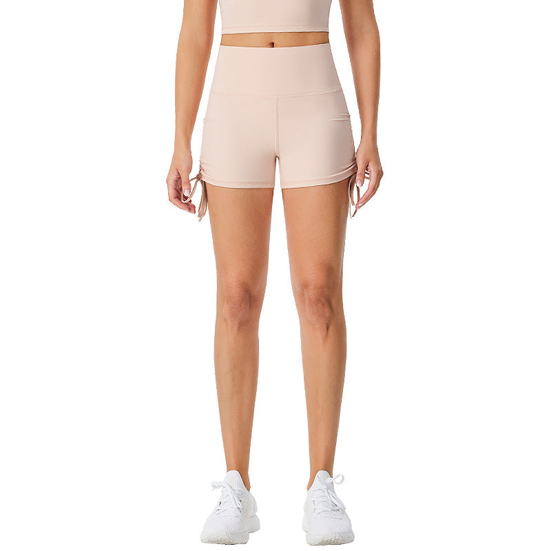 Nordic-wellness Scrunch Shorts - Light Rose