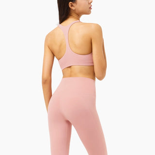 Nordic-wellness Racerback Sports-BH - Cloud Pink