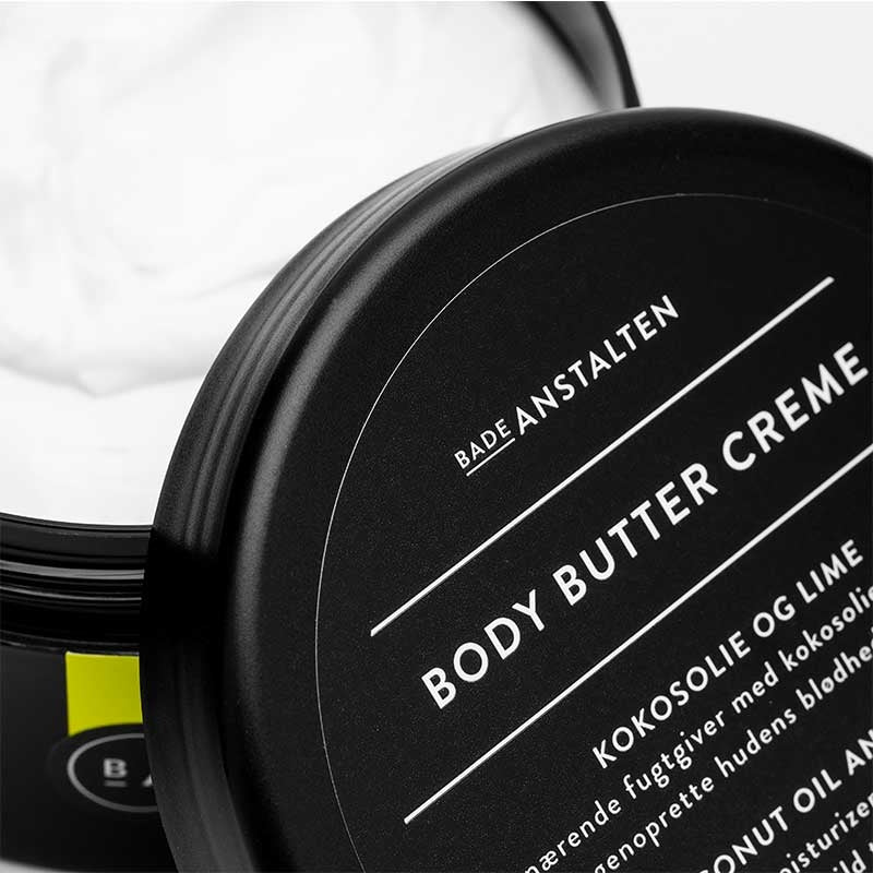 Badeanstalten- Body Butter Creme Lime 200ml - Nordic- wellness.dk