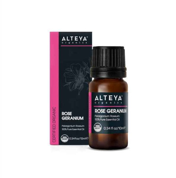 Alteya Organics - Bio rose geranium Æterisk Olie, 10ml