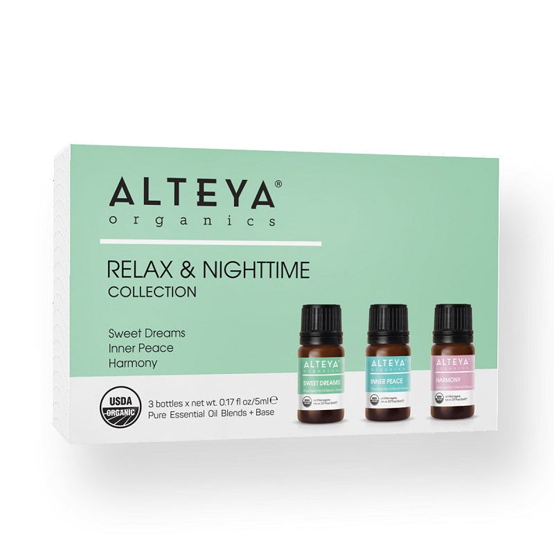 Alteay Organics - Relax and Nighttime - Økologiske æteriske olier