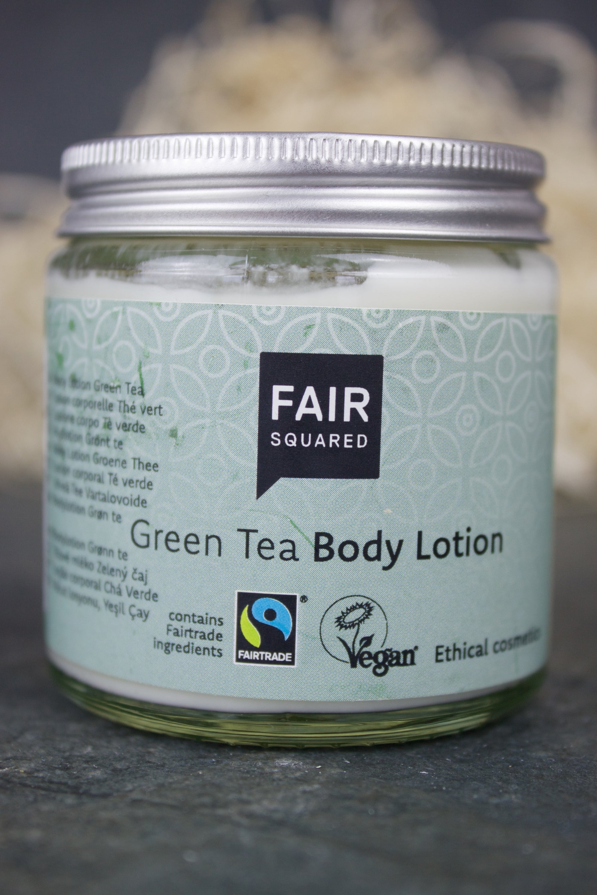 Fair squared- Body lotion med grøn te- zero waste 100ml - Nordic- wellness.dk